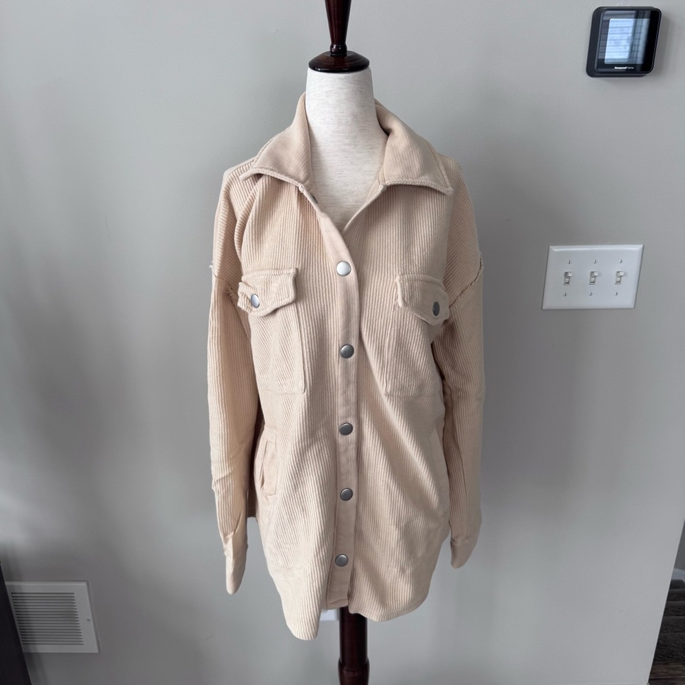 Alter’s State Cream Ribbed Jacket - Picture 4 of 6